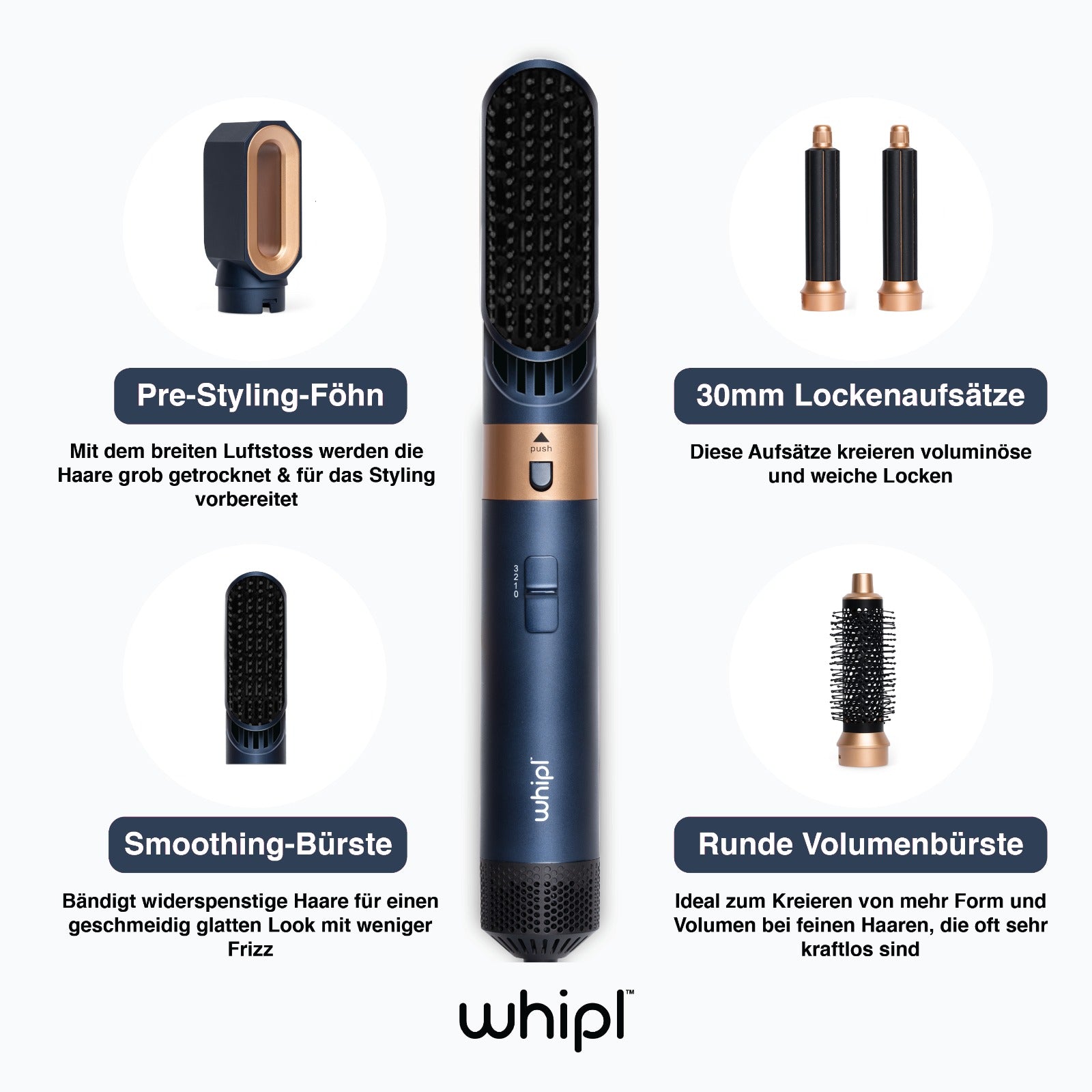 Whipl™ AirStyler + Gratis eBook